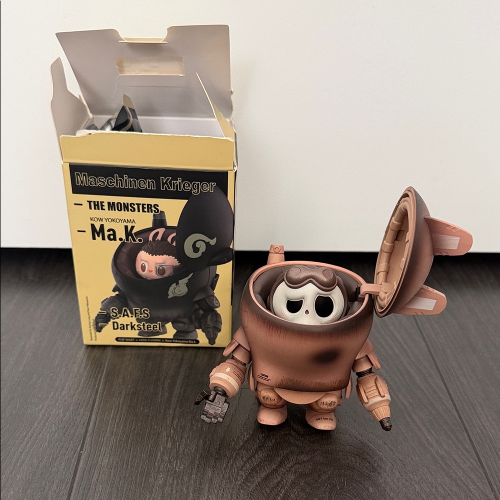 POP MART - S.A.F.S. Darksteel The Monsters Maschinen Krieger Toy Figure